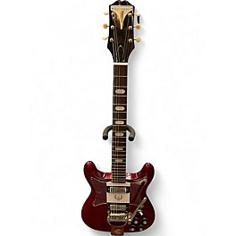 Used Epiphone 50th Anniversary 1962 Reissue Crestwood Custom Cherry Solid Body Electric Guitar