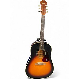 Used Epiphone AJ45S 2 Color Sunburst Acoustic Electric Guitar