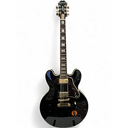 Used Epiphone BB King Lucille Ebony Hollow Body Electric Guitar