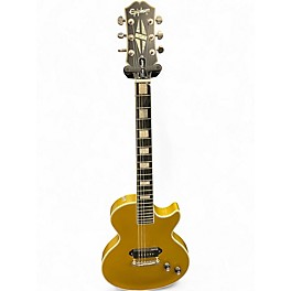 Used Epiphone BLUES LOVER Antique Gold Solid Body Electric Guitar