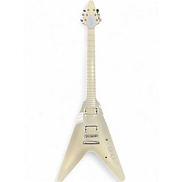 Used Epiphone Brendon Small Snow Falcon Flying V White Solid Body Electric Guitar