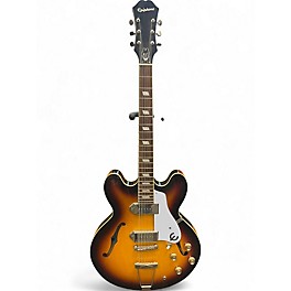 Used Epiphone Casino 3 Color Sunburst Hollow Body Electric Guitar