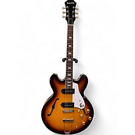 Used Epiphone Casino Hollowbody 2 Color Sunburst Hollow Body Electric Guitar