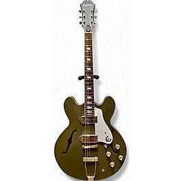 Used Epiphone Casino Hollowbody Olive Hollow Body Electric Guitar
