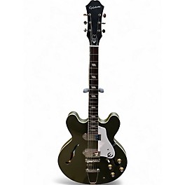 Used Epiphone Casino Hollowbody Royal Olive Hollow Body Electric Guitar