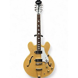 Used Epiphone Casino Natural Hollow Body Electric Guitar