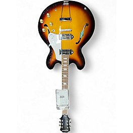 Used Epiphone Casino Sunburst Hollow Body Electric Guitar