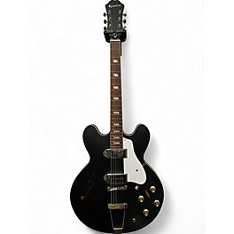 Used Epiphone Casino Thinline Black Onyx Hollow Body Electric Guitar