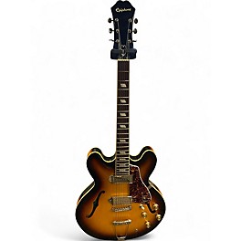 Used Epiphone Casino Vintage Sunburst Hollow Body Electric Guitar