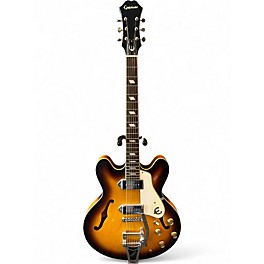 Used Epiphone Casino Vintage Sunburst Hollow Body Electric Guitar