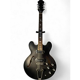 Used Epiphone Casino Worn Hollowbody Black Onyx Hollow Body Electric Guitar