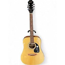 Used Epiphone DR100 Natural Acoustic Guitar