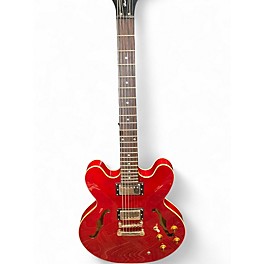 Used Epiphone Dot Candy Apple Red Hollow Body Electric Guitar