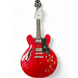 Used Epiphone Dot Cherry Hollow Body Electric Guitar