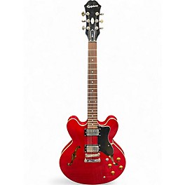 Used Epiphone Dot Cherry Hollow Body Electric Guitar
