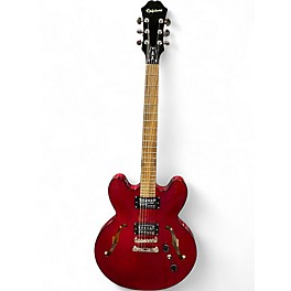Used Epiphone Dot Studio Red Hollow Body Electric Guitar