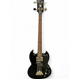 Used Epiphone EB-0 Black Electric Bass Guitar