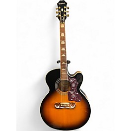 Used Epiphone EJ200SCE/VS VINTAGE BURST Acoustic Electric Guitar