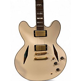 Used Epiphone EMILY WOLFE SHERATON WHITE Hollow Body Electric Guitar