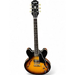 Used Epiphone ES335 IG 2 Color Sunburst Hollow Body Electric Guitar