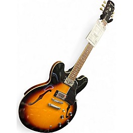 Used Epiphone ES335 IG (Inspired by Gibson) Sunburst Hollow Body Electric Guitar