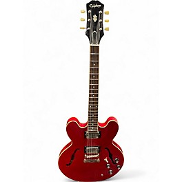 Used Epiphone ES335 INPIRED BY GIBSON Red Hollow Body Electric Guitar