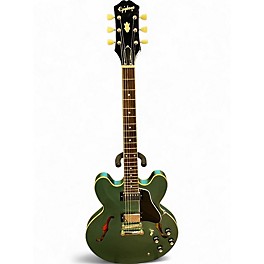 Used Epiphone ES335 INSPIRED BY GIBSON IVERNESS GREEN Hollow Body Electric Guitar