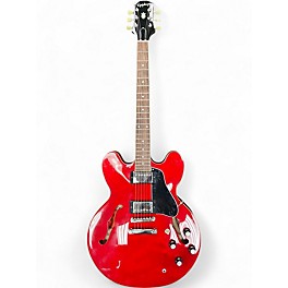 Used Epiphone ES335 Inspired by Gibson Cherry Hollow Body Electric Guitar