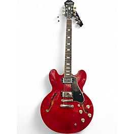 Used Epiphone ES335 Pro Cherry Hollow Body Electric Guitar