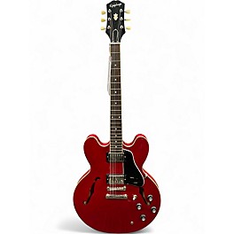 Used Epiphone ES335 Red Hollow Body Electric Guitar