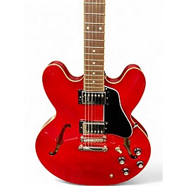Used Epiphone ES335 Red Hollow Body Electric Guitar