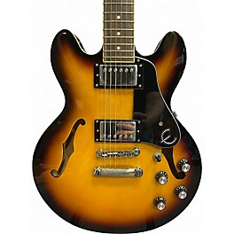 Used Epiphone ES339 2 Color Sunburst Hollow Body Electric Guitar