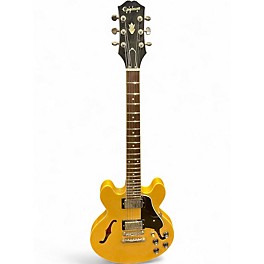 Used Epiphone ES339 TV Yellow Hollow Body Electric Guitar