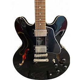 Used Epiphone ES355 IG Black Hollow Body Electric Guitar