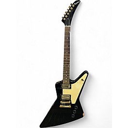 Used Epiphone Explorer GIBSON INSPIRED Black and White Solid Body Electric Guitar