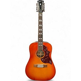 Used Epiphone HUMMINGBIRD 12 STRING 2 Color Sunburst 12 String Acoustic Electric Guitar