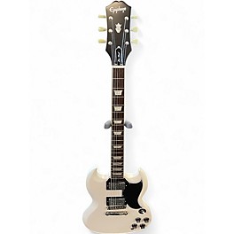 Used Epiphone INSPIRED BY GIBSON SG 61' White Solid Body Electric Guitar