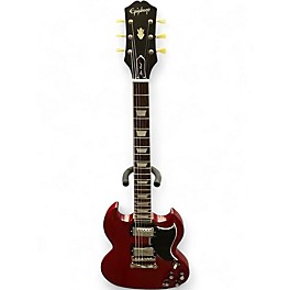 Used Epiphone Inspired By Gibson 61 SG Cherry Solid Body Electric Guitar