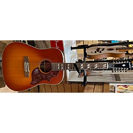 Used Used Epiphone Inspired By Gibson Hummingbird Sunburst 12 String Acoustic Guitar