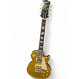 Used Epiphone Inspired by Gibson Custom 57 Les Paul Standard Gold Top Solid Body Electric Guitar