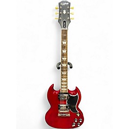 Used Epiphone Inspired by Gibson Les Paul SG Heritage Cherry Solid Body Electric Guitar