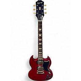 Used Epiphone Inspired by Gibson SG Cherry Solid Body Electric Guitar