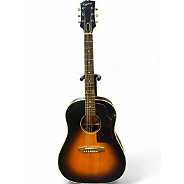 Used Epiphone J45 2 Color Sunburst Acoustic Electric Guitar