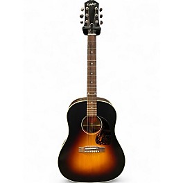Used Epiphone J45 2 Tone Sunburst Acoustic Electric Guitar