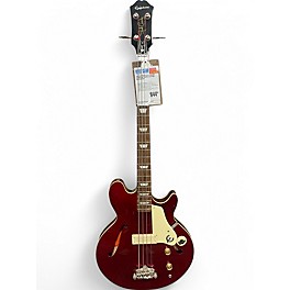 Used Epiphone Jack Casady Signature Cherry Electric Bass Guitar