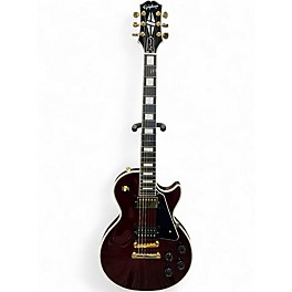 Used Epiphone Jerry Cantrell Les Paul Custom Wine Red Solid Body Electric Guitar