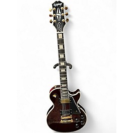 Used Epiphone Jerry Cantrell "Wino" Les Paul Custom Electric Guitar WINE RED Solid Body Electric Guitar