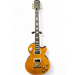 Used Epiphone Joe Bonamassa Les Paul Amber Solid Body Electric Guitar