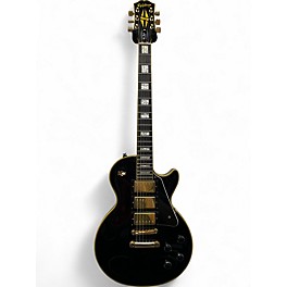 Used Epiphone Joe Bonamassa Les Paul Black and Gold Solid Body Electric Guitar