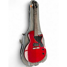 Used Epiphone LES PAUL CUSTOM JUNIOR TRANS CHERRY RED Solid Body Electric Guitar